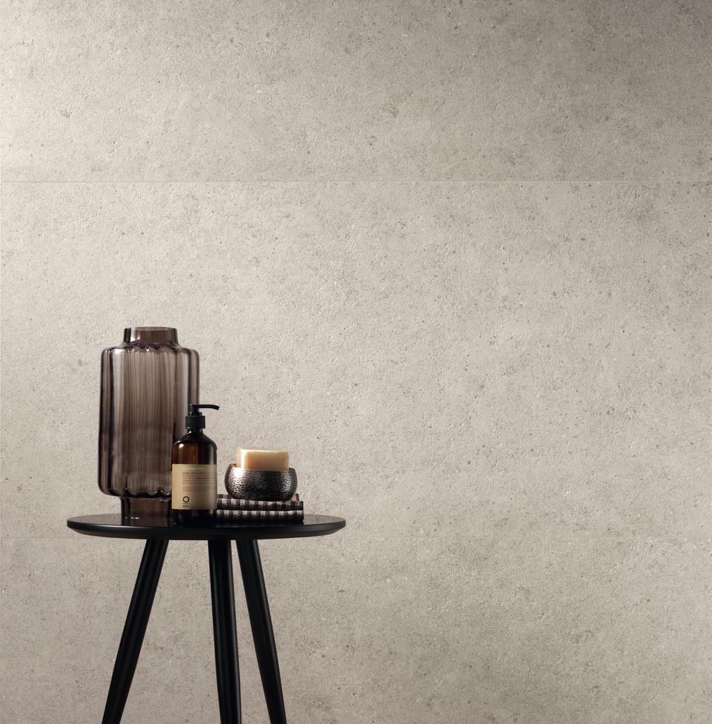 Rivestimento Bagno Effetto pietra Bianco