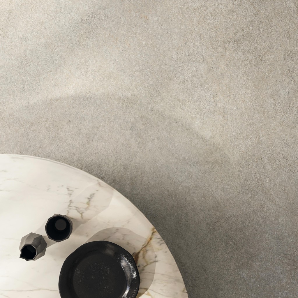 Piastrelle grande formato Outdoor Effetto pietra Grigio