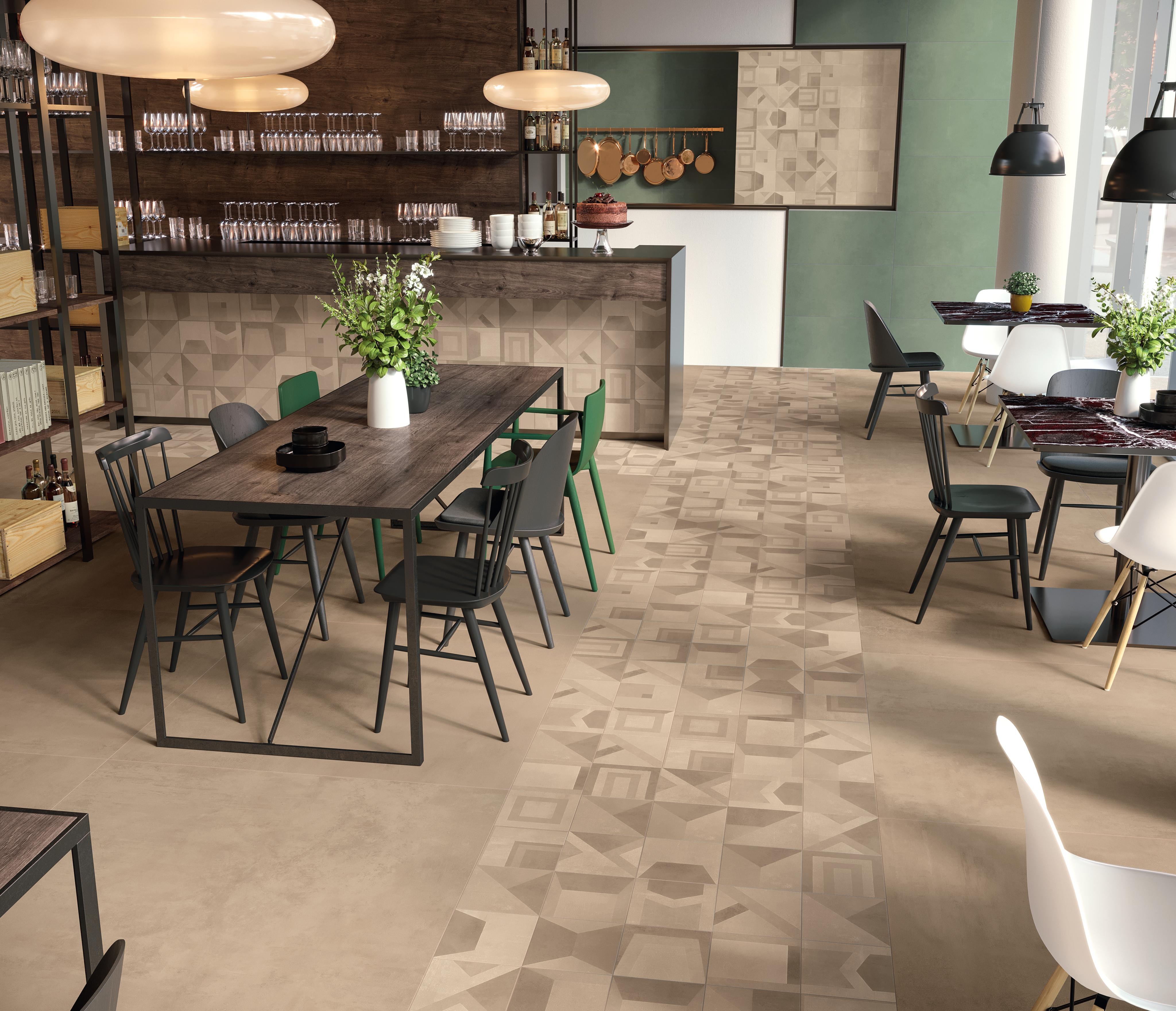 Les couleurs de la terre dans un intérieur industrial-chic