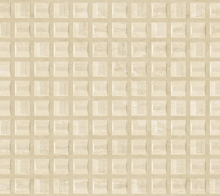Marvel T Navona White 3D Wall · Mini Qube