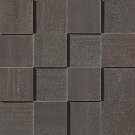AtlasConcorde Mark Tobacco Mosaico3D 30x30 Lap AMYP