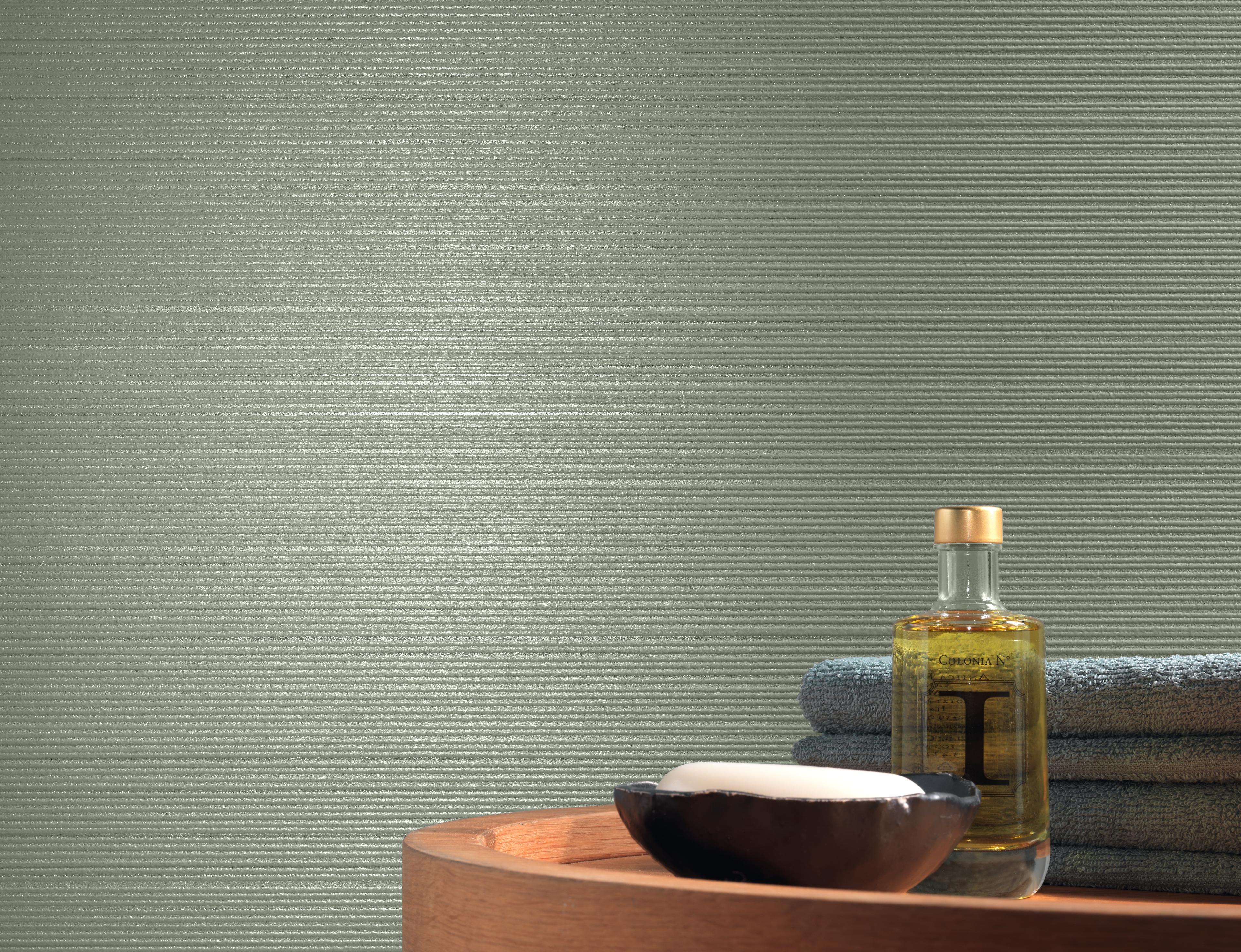 Rivestimento Bagno Effetto tinta unita Verde