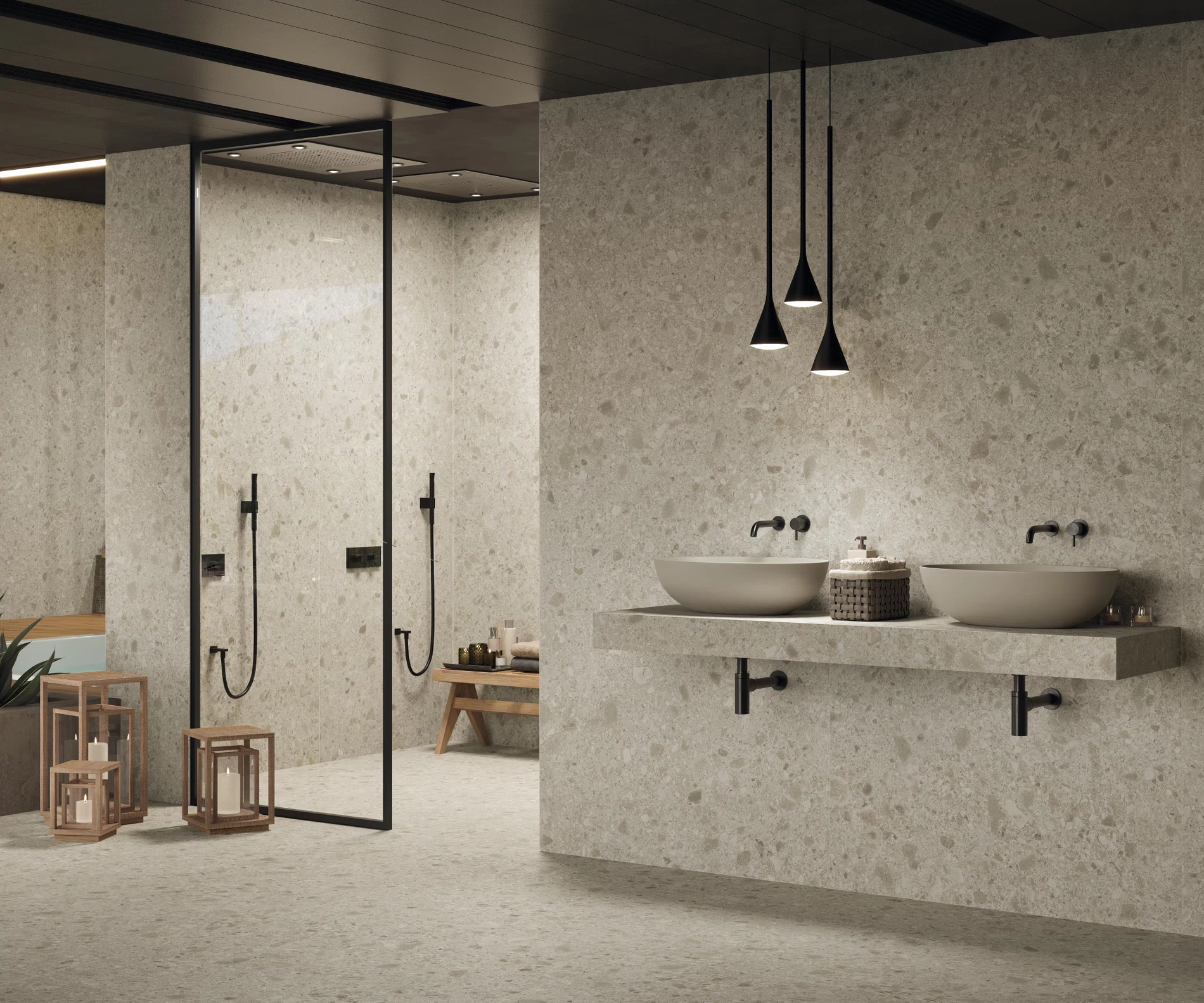Formas modernas de colocar azulejos para baño - EUROMID LEVANTE S.L.