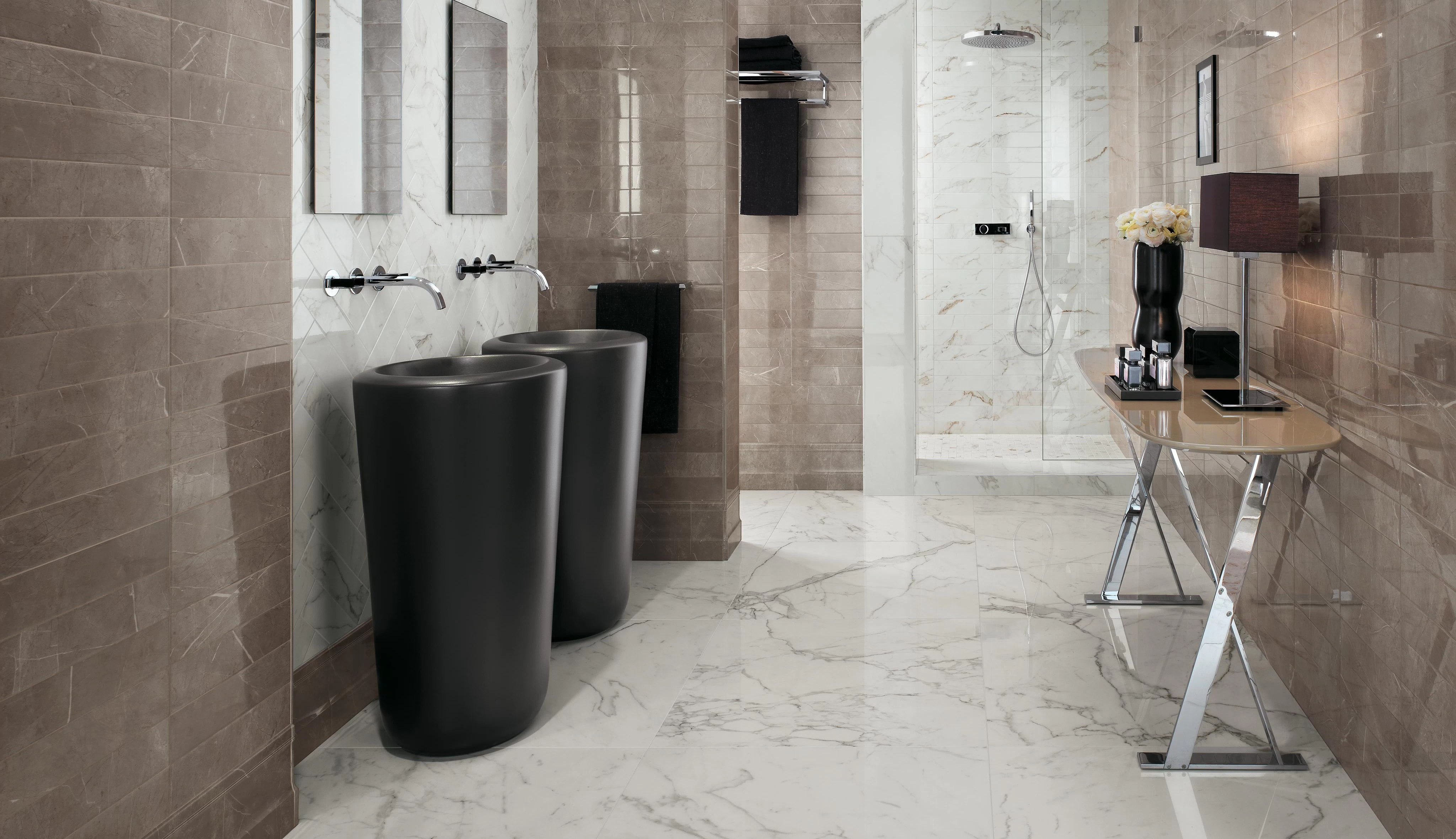 Brick Silver Dream, Calacatta Extra, Marvel Calacatta Extra, Marvel Silver Spigolo, Marvel Silver Alzata, Marvel Calacatta Extra, Marvel Calacatta Extra Mosaico Matt