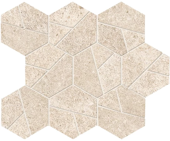 AtlasConcorde B-Stone Ivory Mos Hex 25x28,5 A7CU