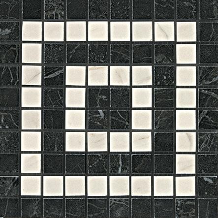 AtlasConcorde MarvelPro Noir-Cremo MosaicoAngolo 18.5x18.5 ADRI