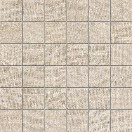 AtlasConcordeUSA Jute PureCotton Mosaic 30x30 600110000792