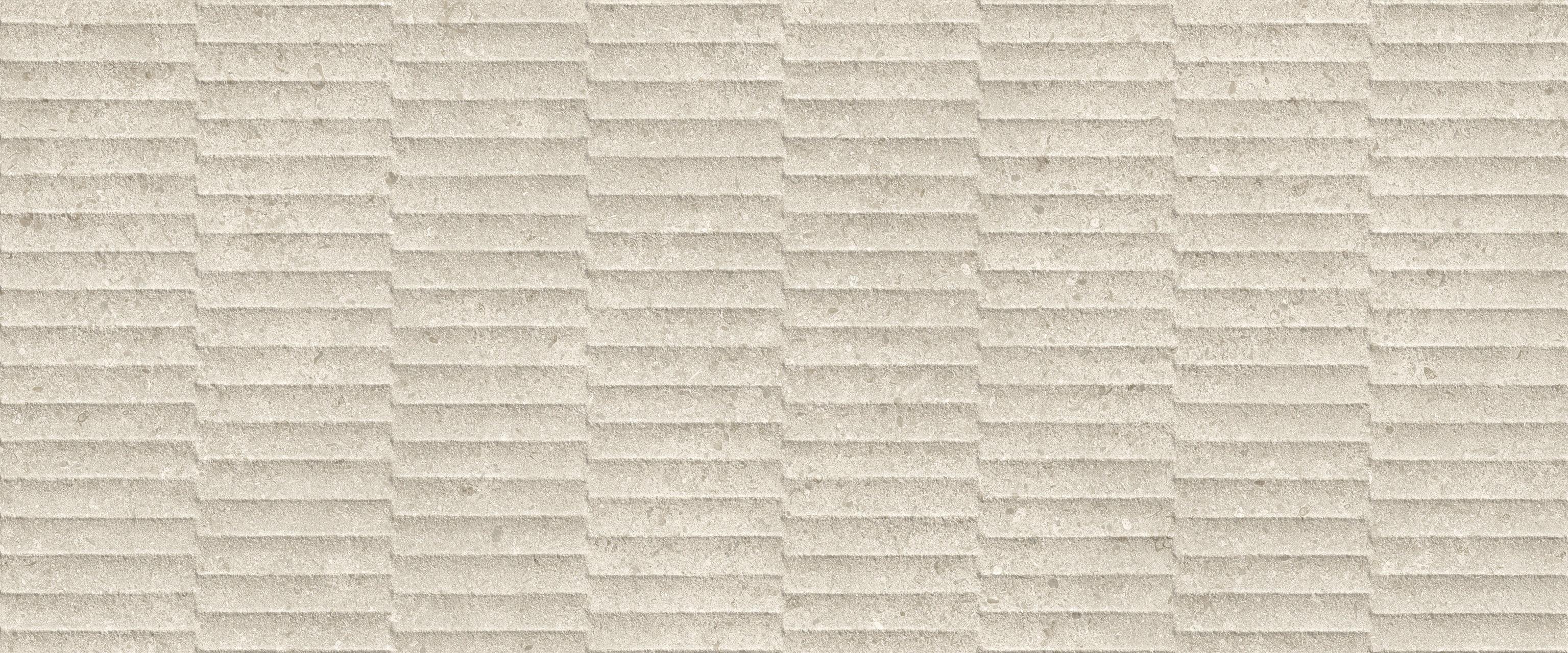 Nyra Utopia 3D Groove Popcorn 50x120 Matte, Beige, 50x120