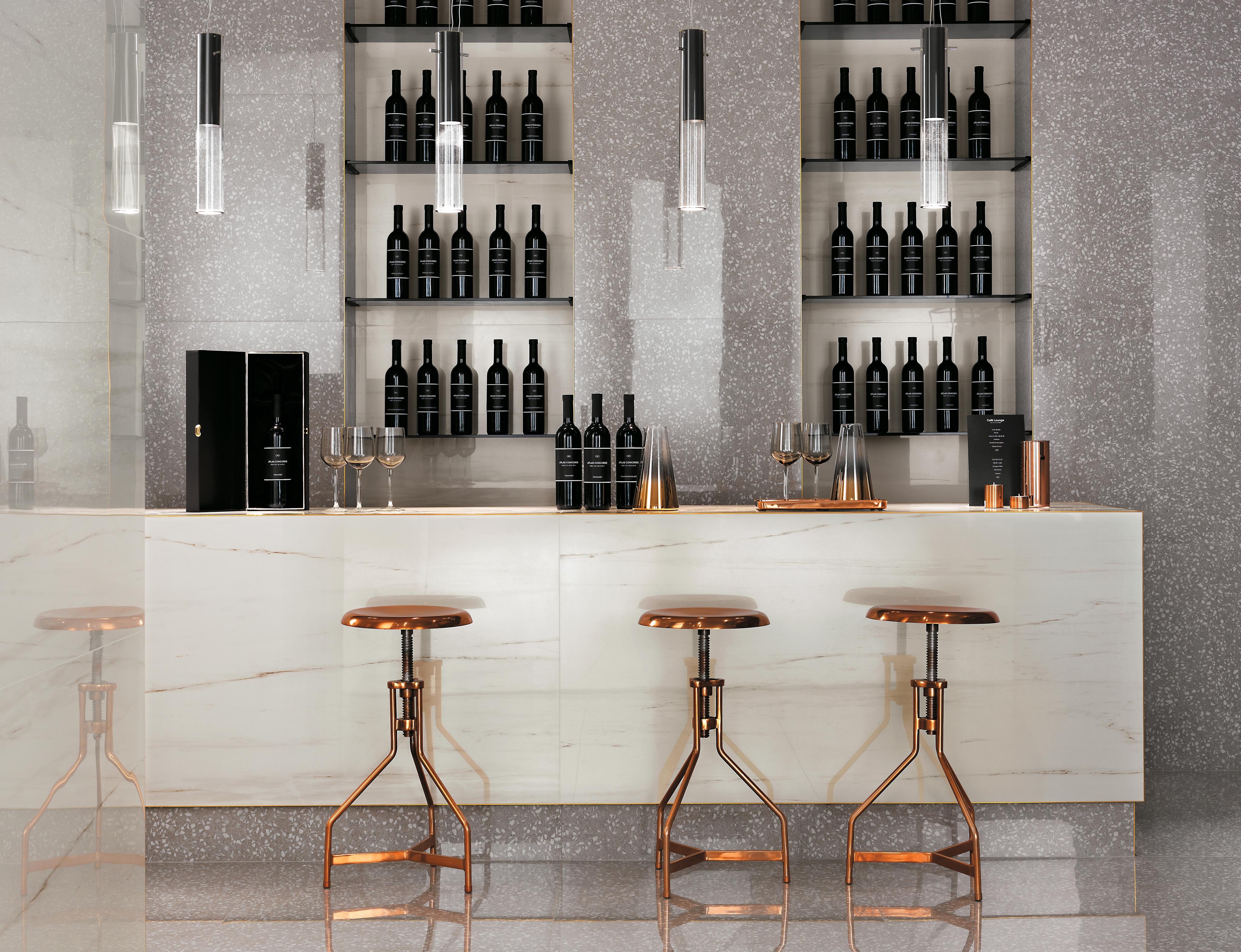 Marvel Terrazzo Pearl, Marvel Bianco Dolomite