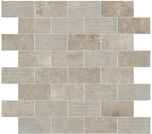 AtlasConcorde Aix Cendre TumbledMinibrick 30,5x30,5 9AKC