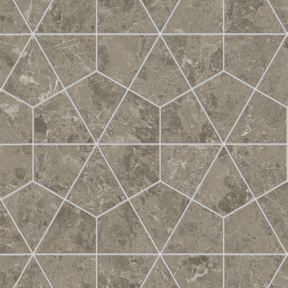 Marvel Meraviglia Grigio Elegante Hexagon Lapp.