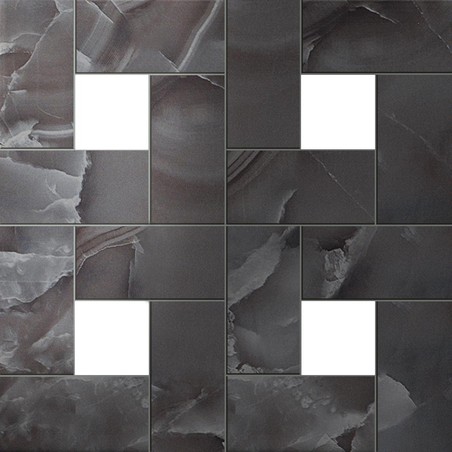 AtlasConcordeRussia SupernovaOnyx BlackAgate Mosaico 45x45 610110000089