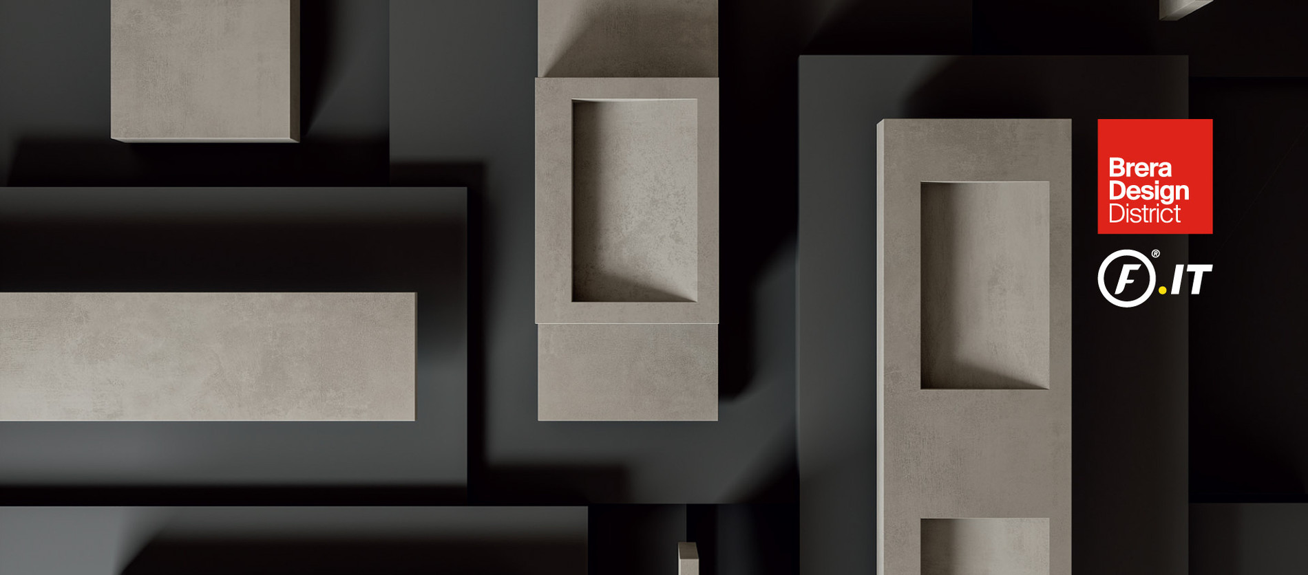Atlas Concorde Habitat bathroom furnishings on display at Design Week