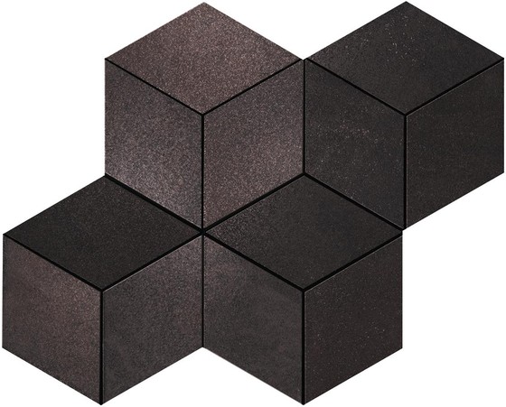 AtlasConcorde Blaze Iron Esagono 35,2x30,5 A0UN R