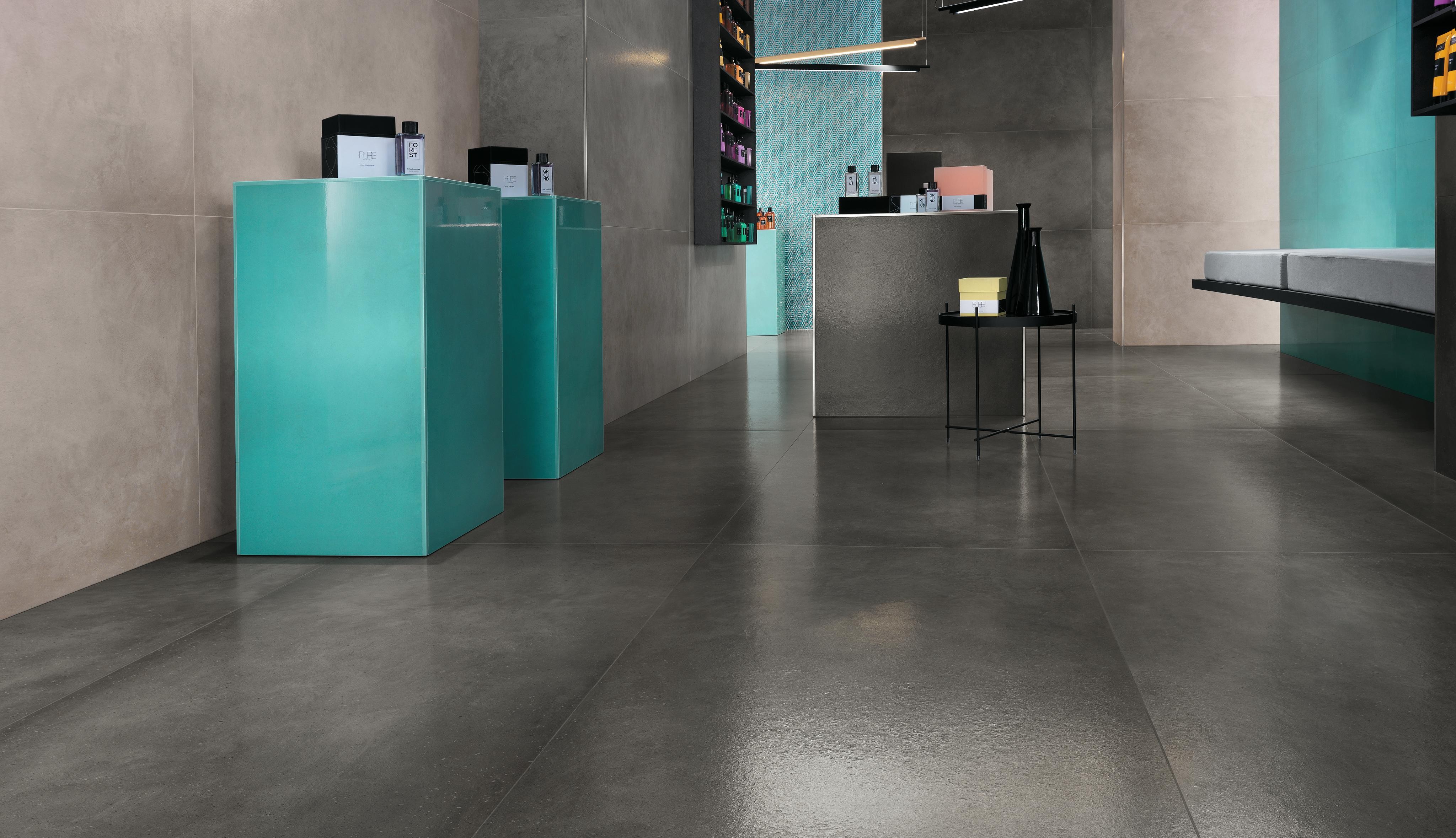 Dwell Turquoise, Dwell Turquoise Hexagon Gold, Dwell Smoke Honed, Dwell Gray Honed, Dwell Pearl Honed