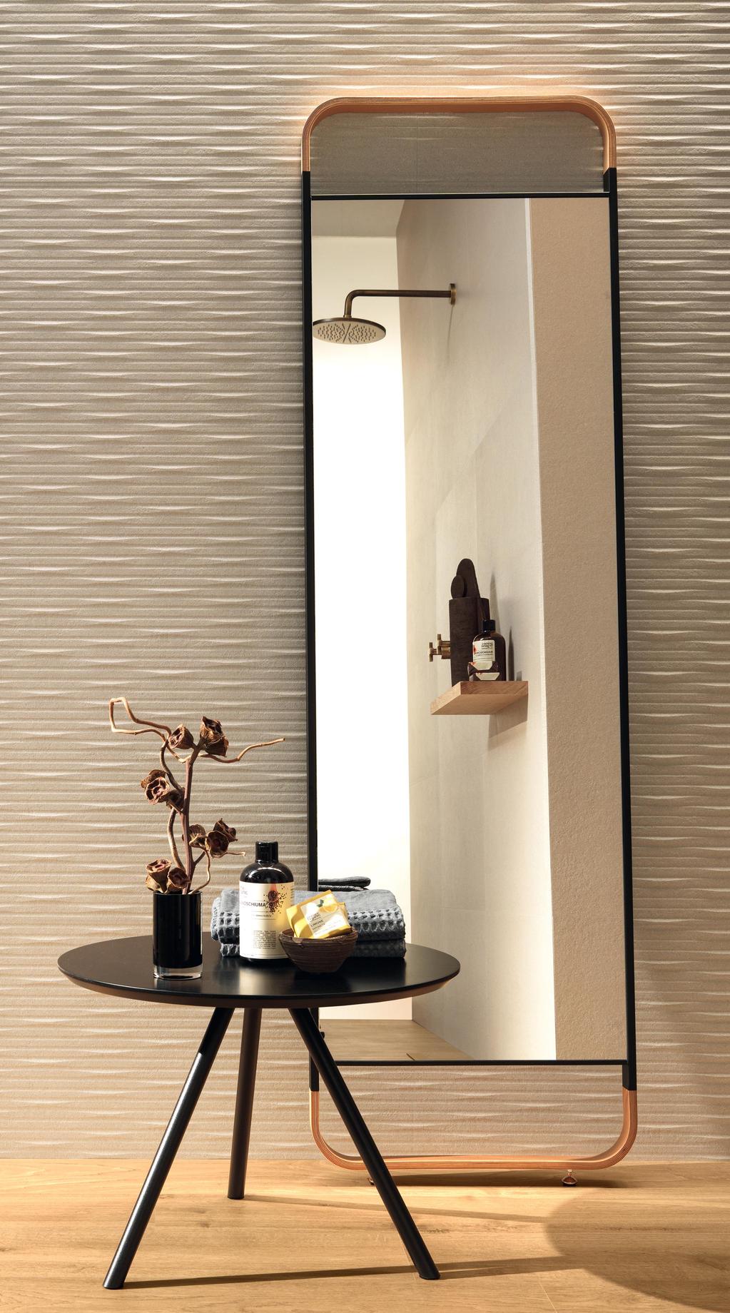Rivestimento 3D Bagno Effetto 3D Beige