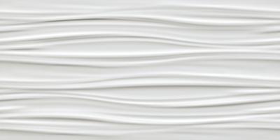 3D Ribbon White Matt 80