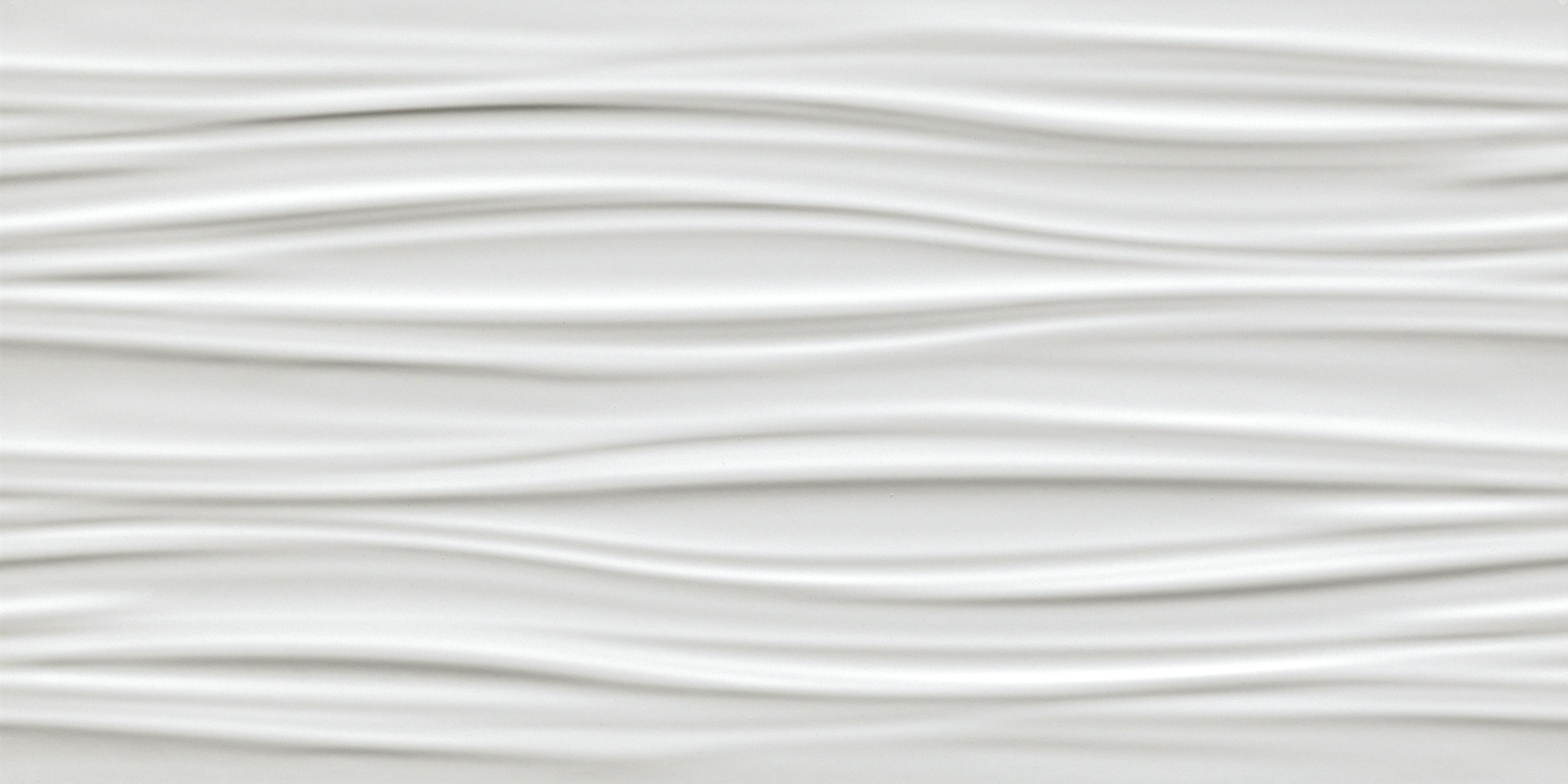 AtlasConcorde 3DWallDesign White 40x80 Matte 8SBW Ribbon