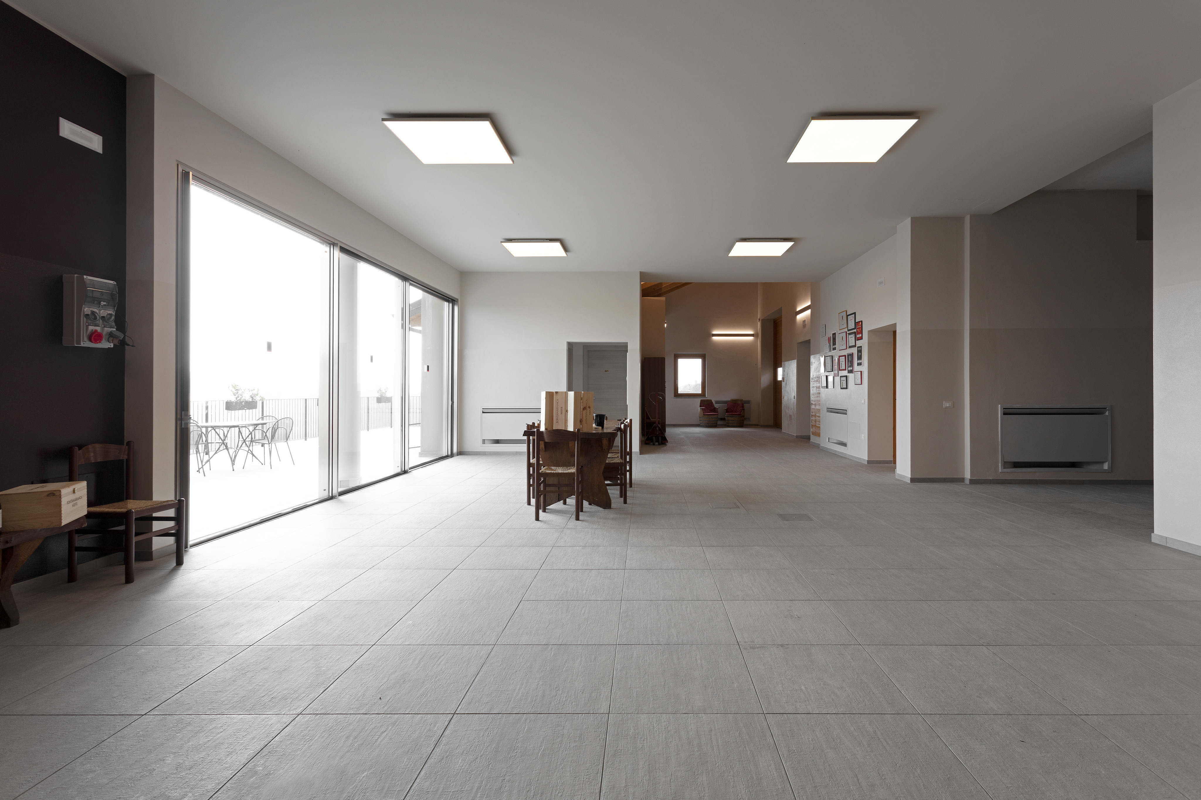 Atlas Concorde Tiles On The Floors And Walls Of The Fontanabianca Winery