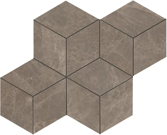 AtlasConcorde MarvelEdge GrisSupreme MosaicoEsagono 30x35 AEPK