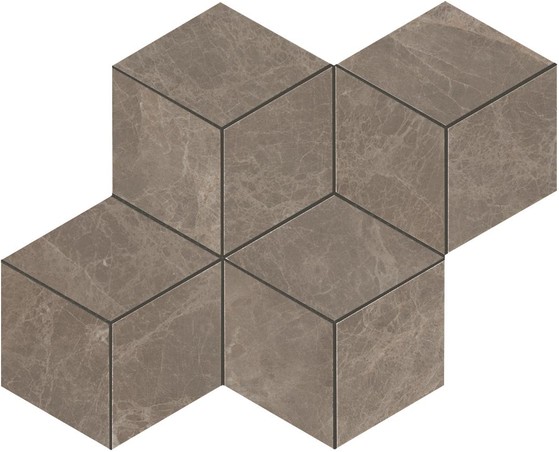 AtlasConcorde MarvelEdge GrisSupreme MosaicoEsagono 30x35 AEPK