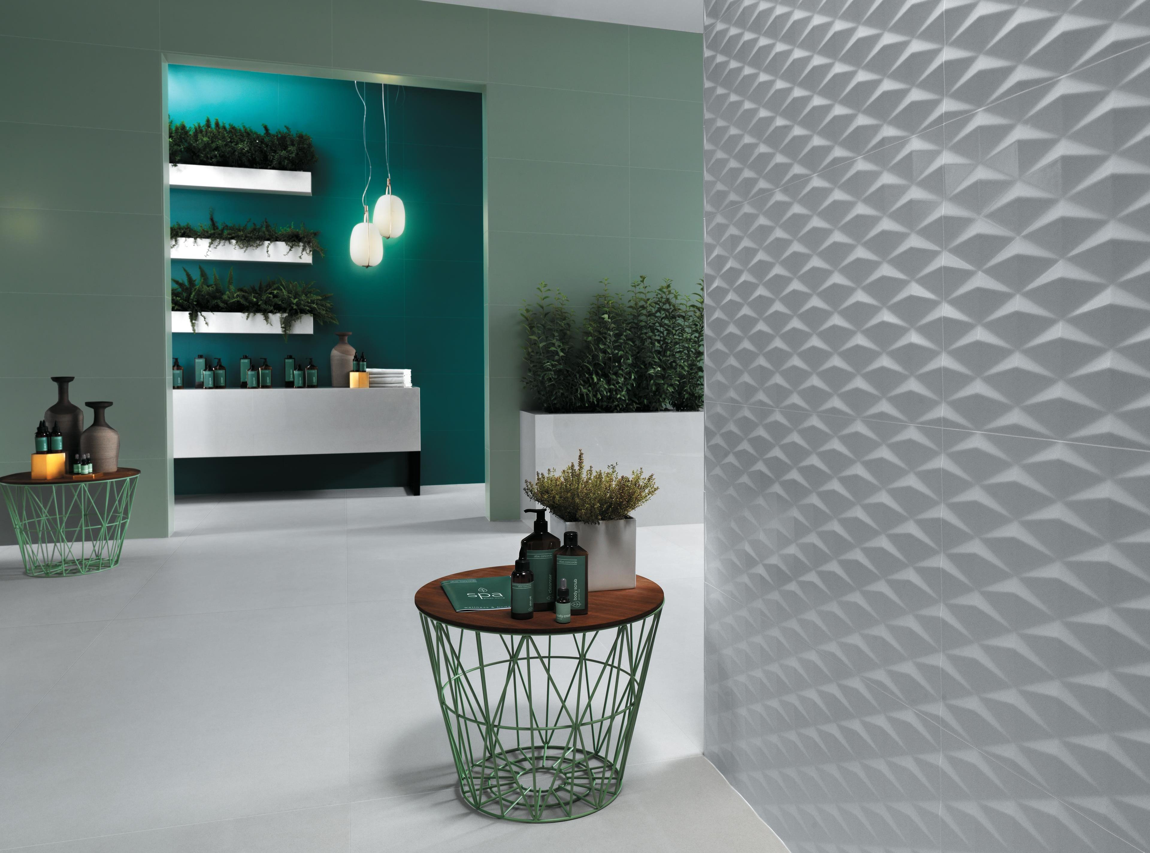 3D Stars Light Clay 40x80, Sage 40x80, Gemstone 40x80, White Matte 75x150