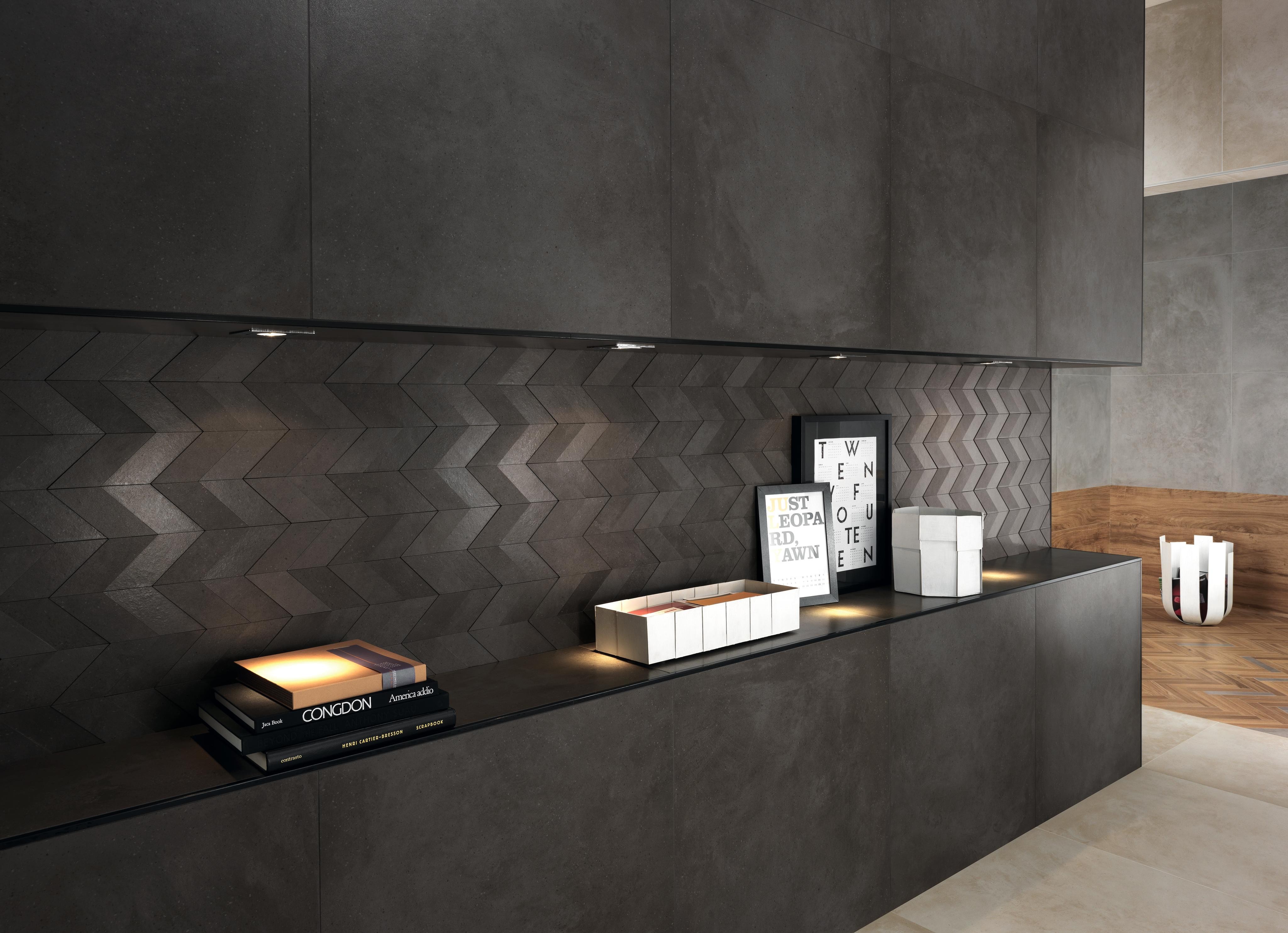 Dwell Off White, Dwell Smoke, Dwell Gray, Dwell Smoke Chevron 3D, Dwell Gray Herringbone, Etic Rovere Venice, Etic Rovere Venice Herringbone