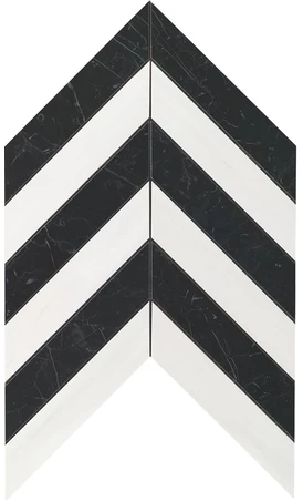 AtlasConcorde MarvelStone Warm Chevron 30.5x25 9SCW