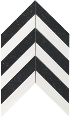 AtlasConcorde MarvelStone Warm Chevron 30.5x25 9SCW