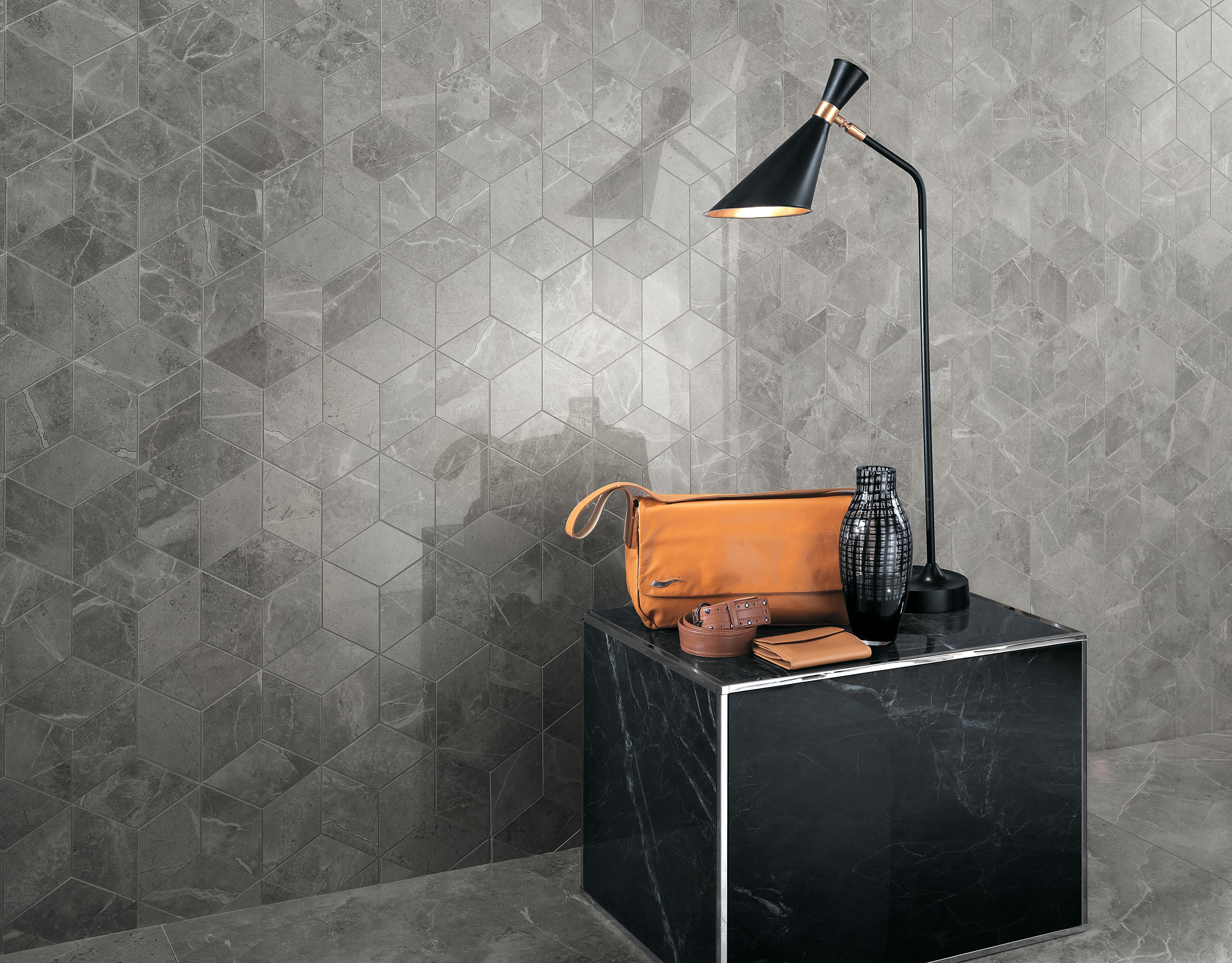 Marvel Pro Grey Fleury Lappato, Marvel Pro Grey Fleury Mosaico Esagono
