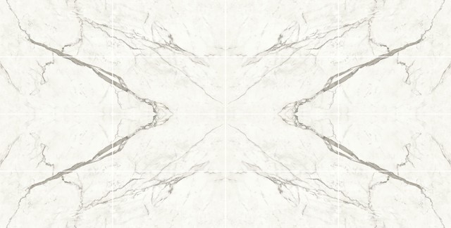 MARVEL Statuario Supremo 75x150 Lappato Macchia Aperta