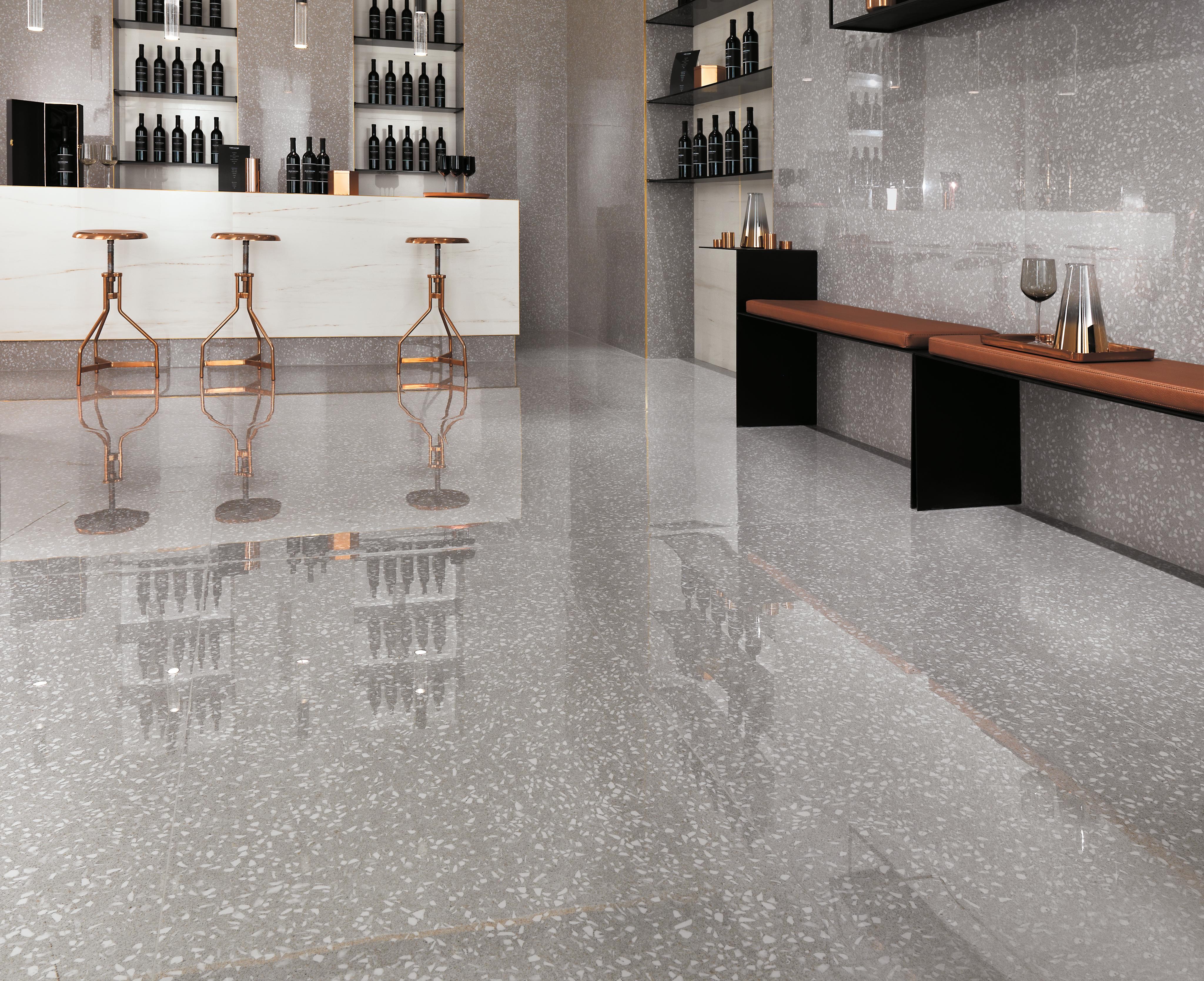 Marvel Terrazzo Pearl, Marvel Bianco Dolomite