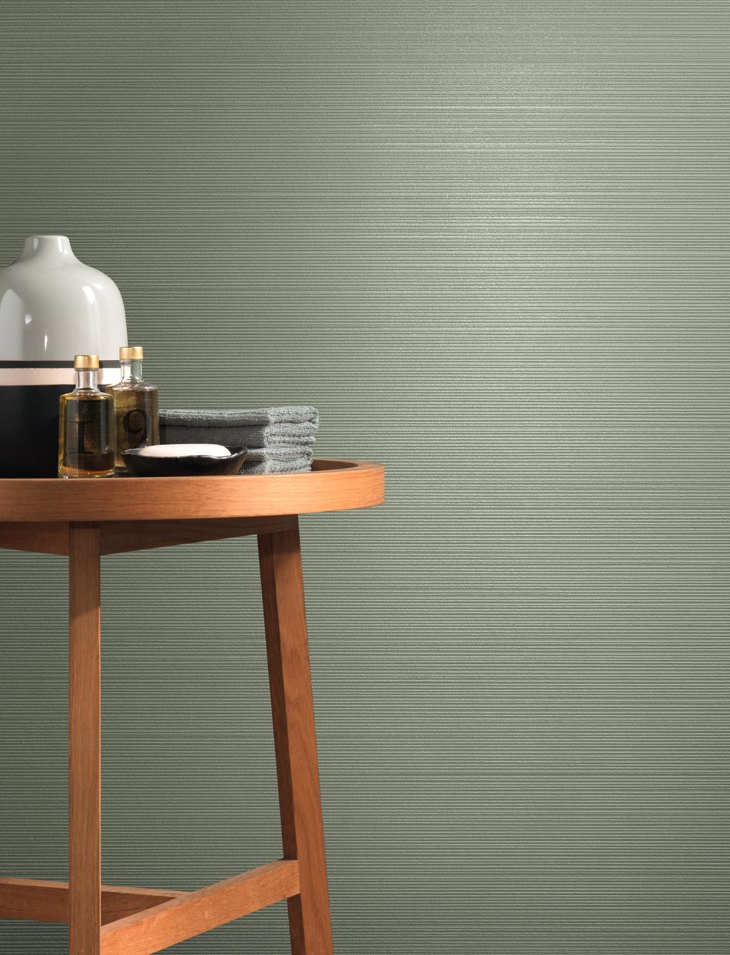 Rivestimento Bagno Effetto tinta unita Verde