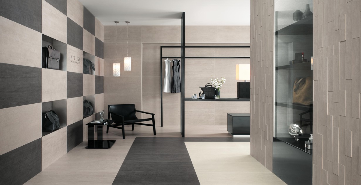 Mark Modern Porcelain Tiles Atlas Concorde