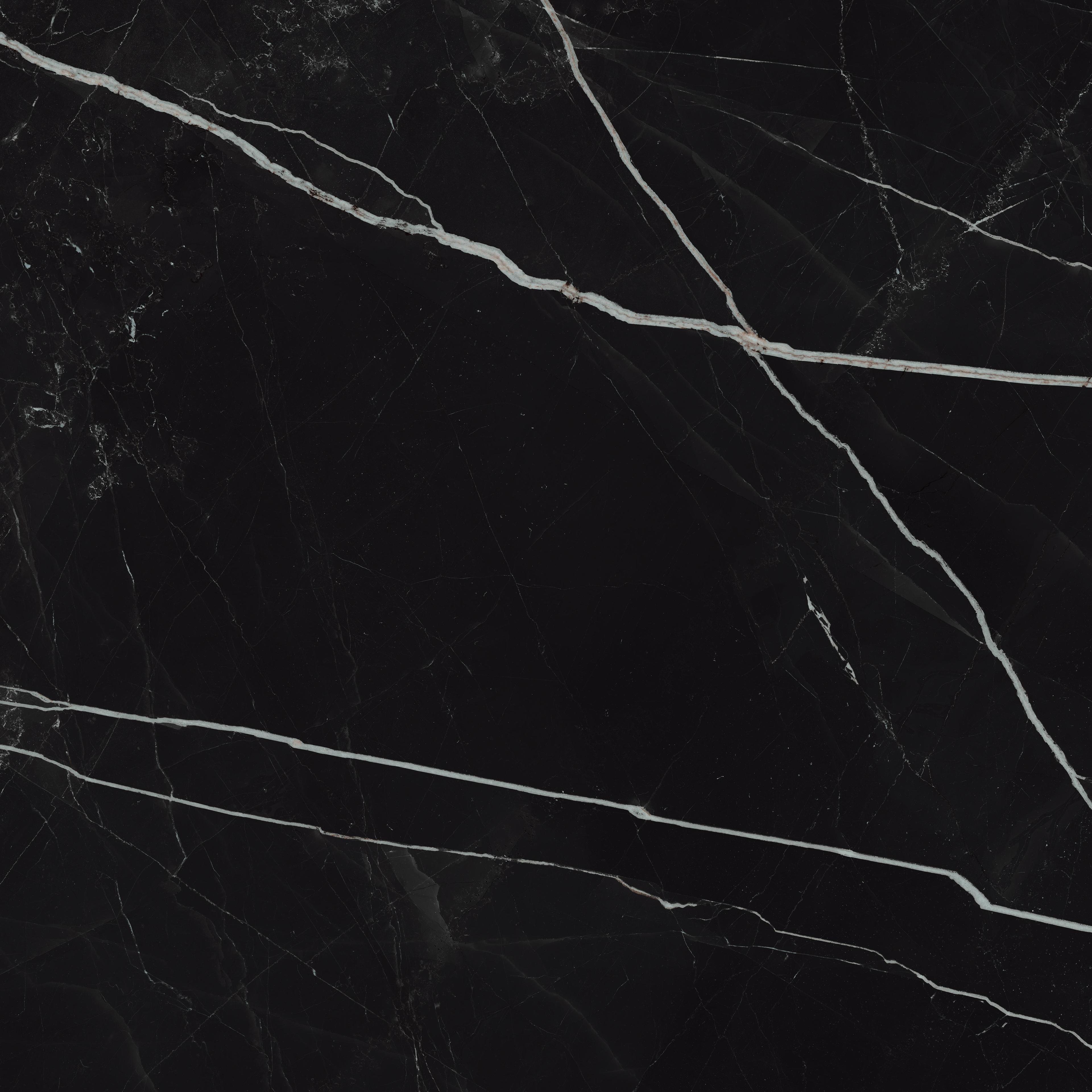 Empire Calacatta Black 80x80 Полированная, Черный, 80x80