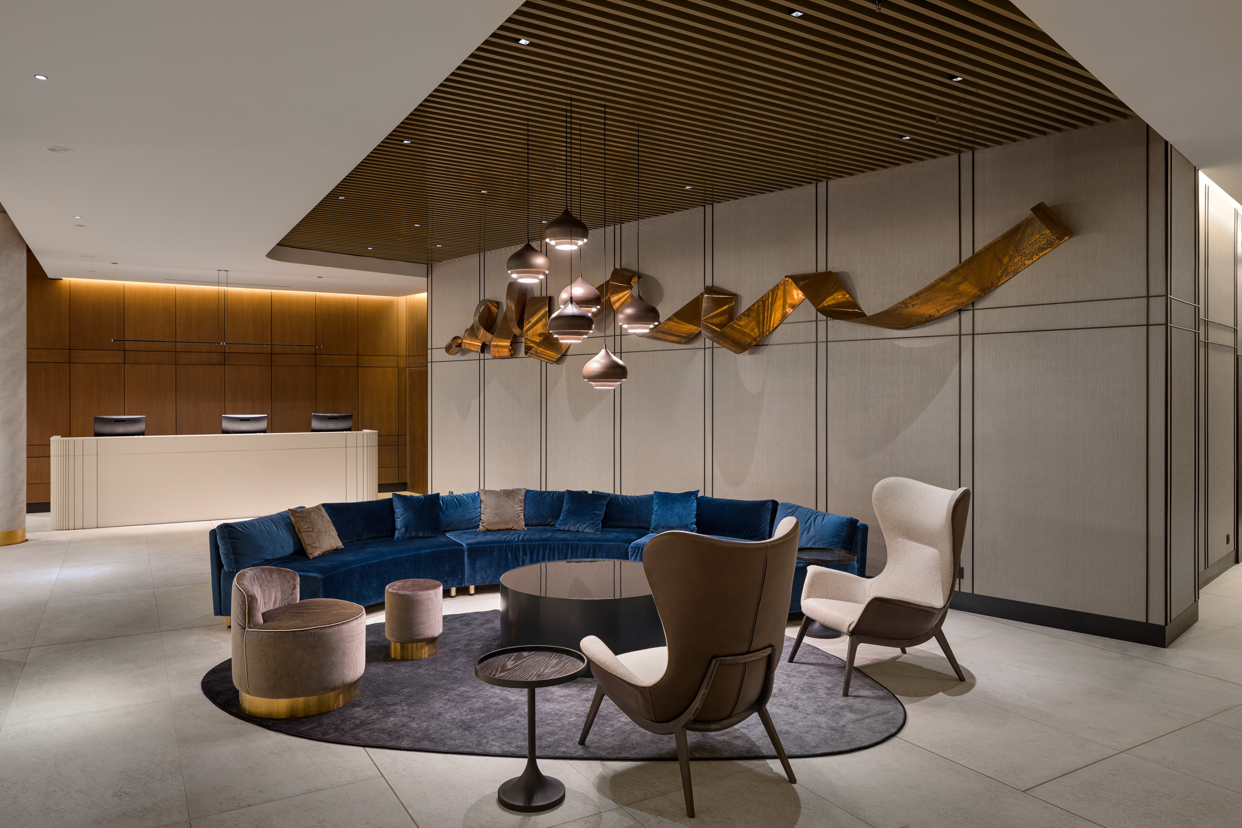 Solide Und Innovativ Steinoptik Von Atlas Concorde Gestaltet Die Innenbereiche Des Radisson Blu Hotel In Kiew