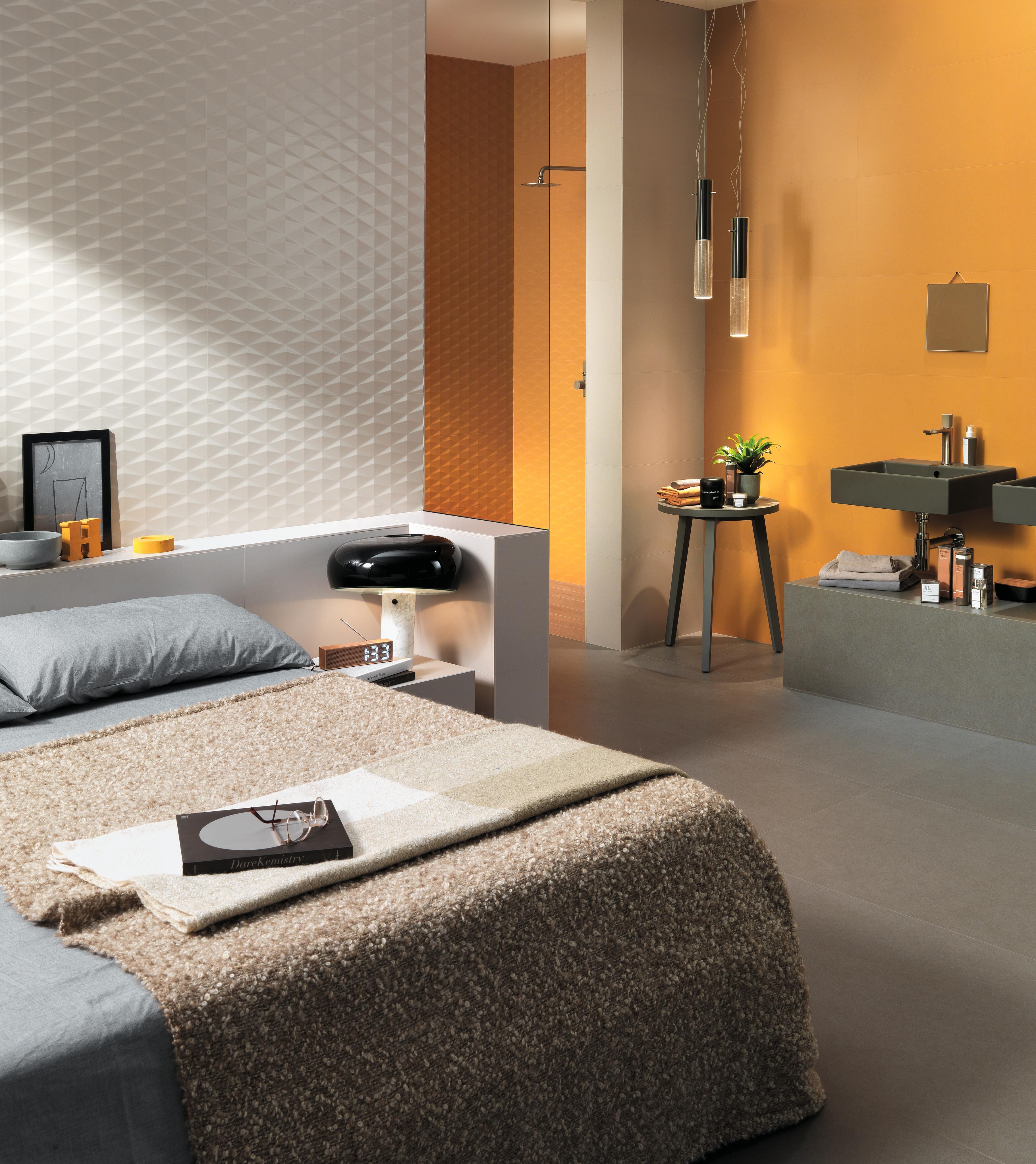 3D Stars Light Dove 40x80, Light Dove 40x80, 3D Stars Yellow 40x80, Yellow 40x80, Lead Matte 75x150, Nid Cashmere Matte 15x90