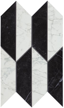 AtlasConcorde MarvelStone Cold HalfHex 33x48.3 AS2N