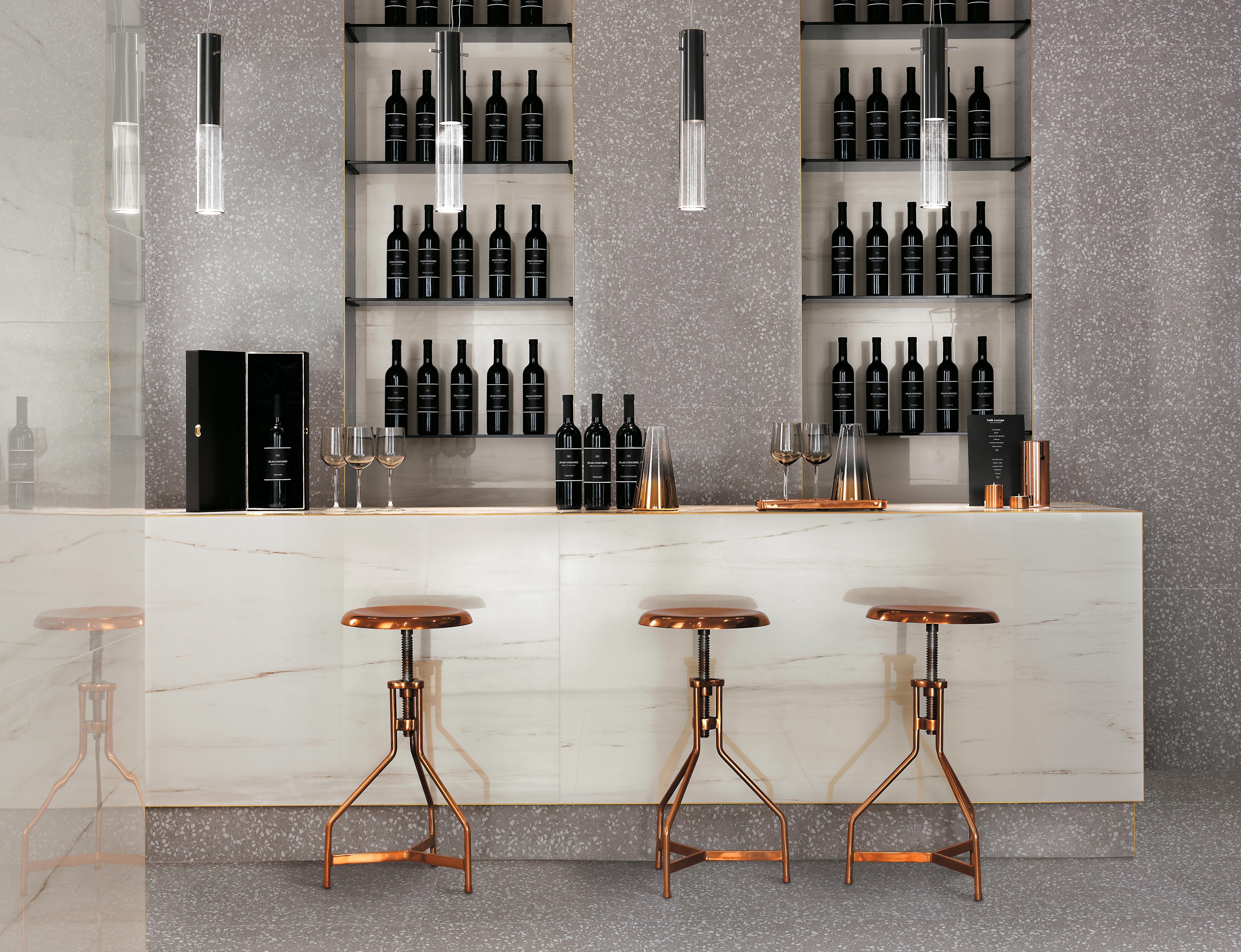 Marvel Terrazzo Pearl, Marvel Bianco Dolomite