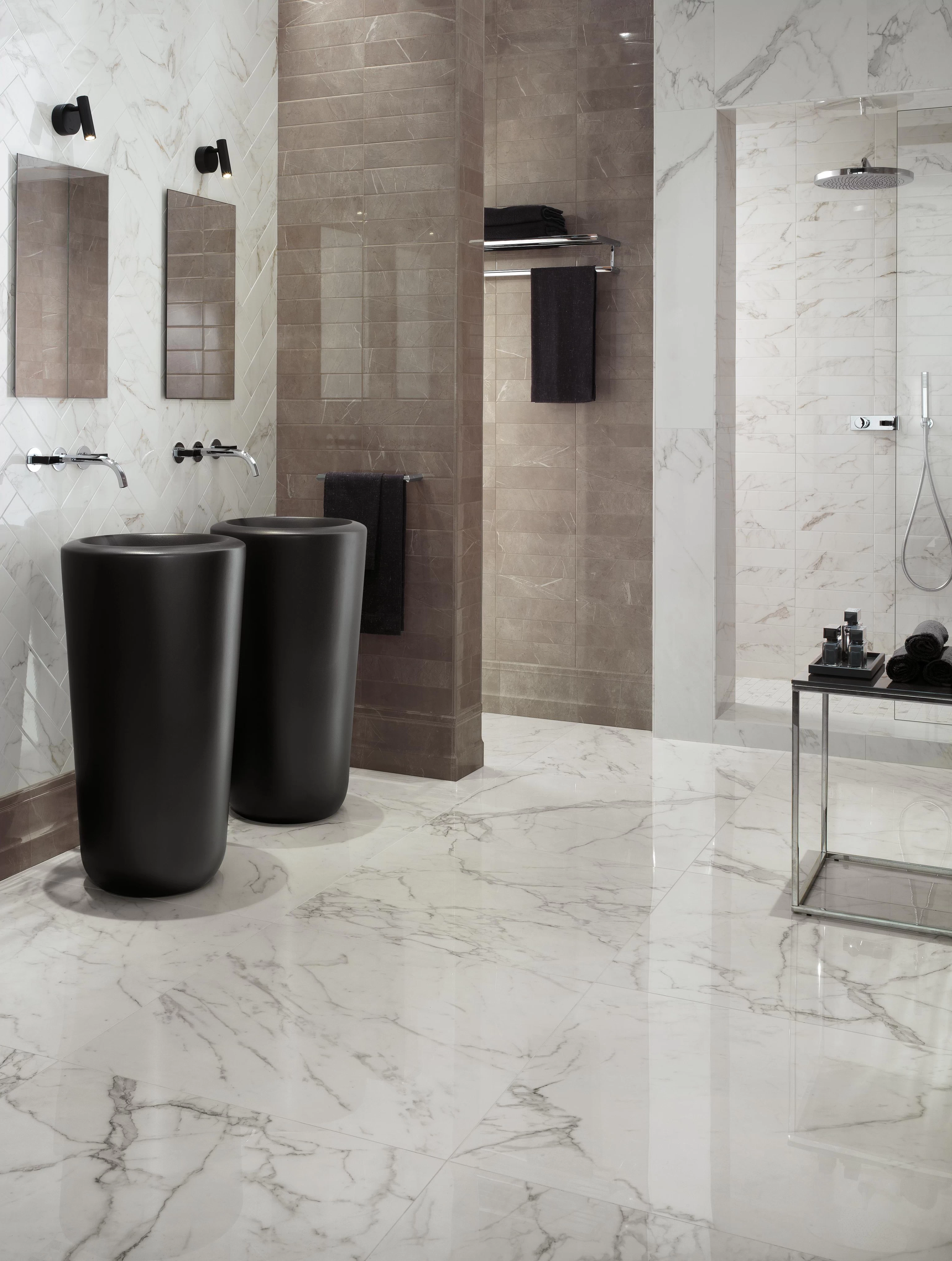 Brick Silver Dream, Calacatta Extra, Marvel Calacatta Extra, Marvel Silver Spigolo, Marvel Silver Alzata, Marvel Calacatta Extra, Marvel Calacatta Extra Mosaico Matt