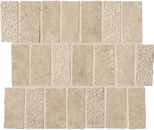 AtlasConcorde Lims Beige Mosaico Spritz Tumbled 30,4x33,5 A3NF