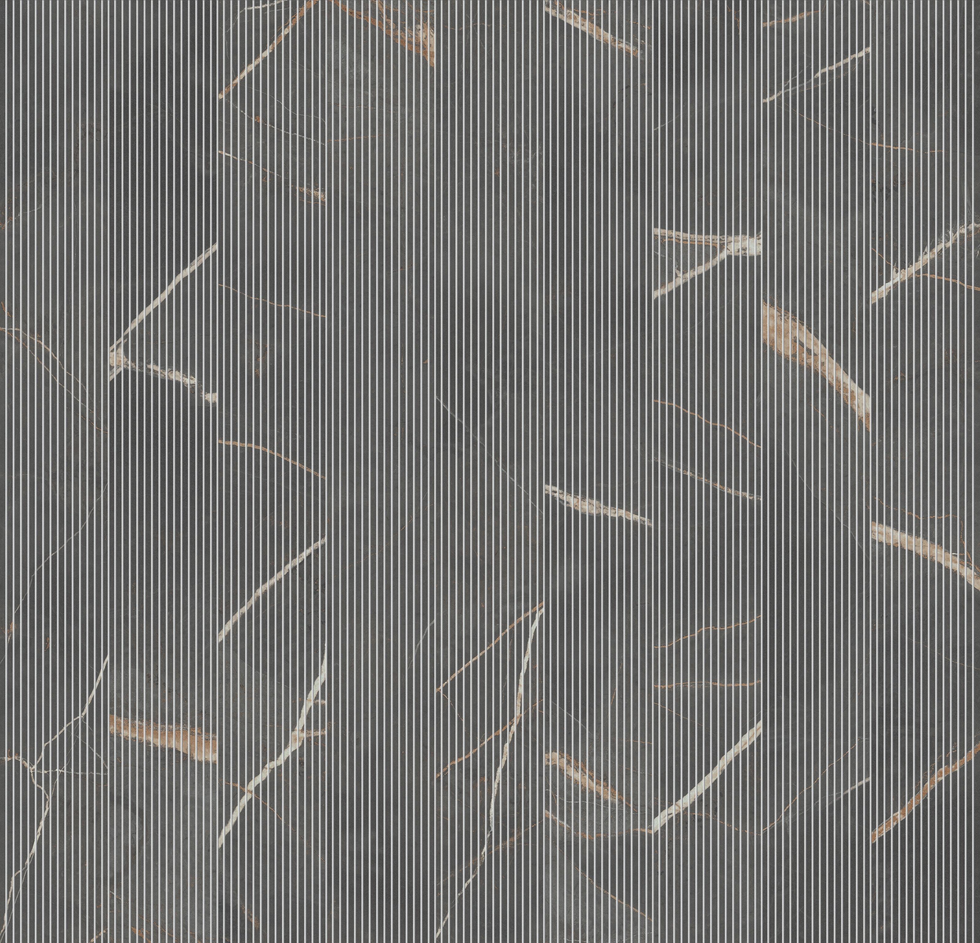 Marvel Next Sahara Dark Mosaico Groove, Schwarz, 13.8x120