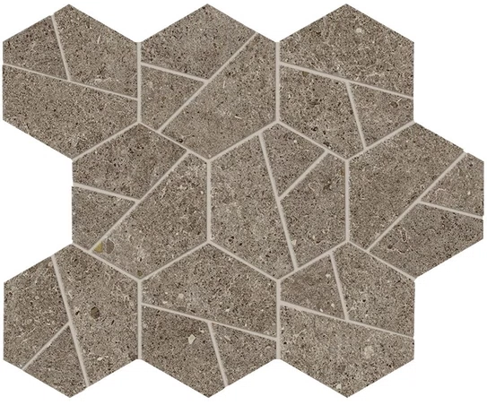AtlasConcorde B-Stone Taupe Mos Hex 25x28,5 A7CX