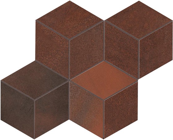 AtlasConcorde Blaze Corten Esagono 35,2x30,5 A0UM