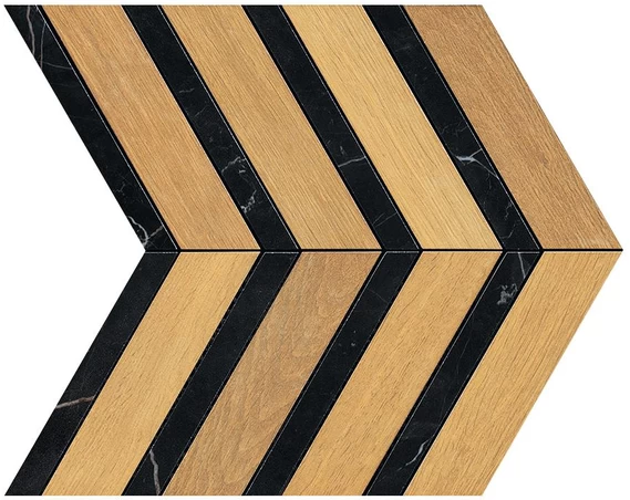 AtlasConcorde Heartwood Malt MarbleChevron 29.4x28.7 AO3K