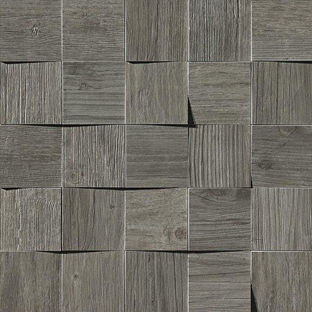 AtlasConcorde Axi GreyTimber Mosaico3D 35x35 AMV4