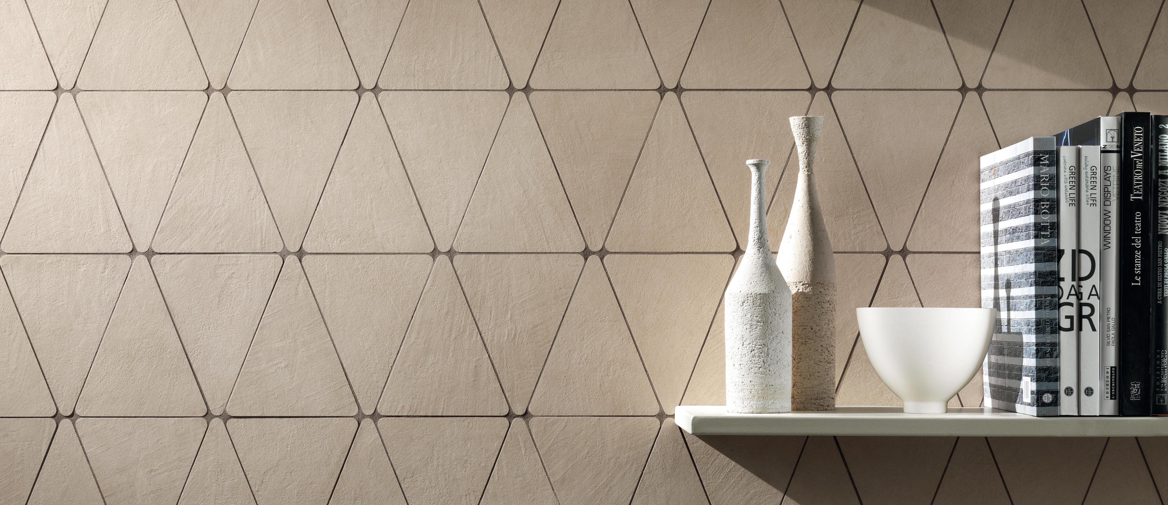Mosaico Soggiorno Effetto terra cruda Beige