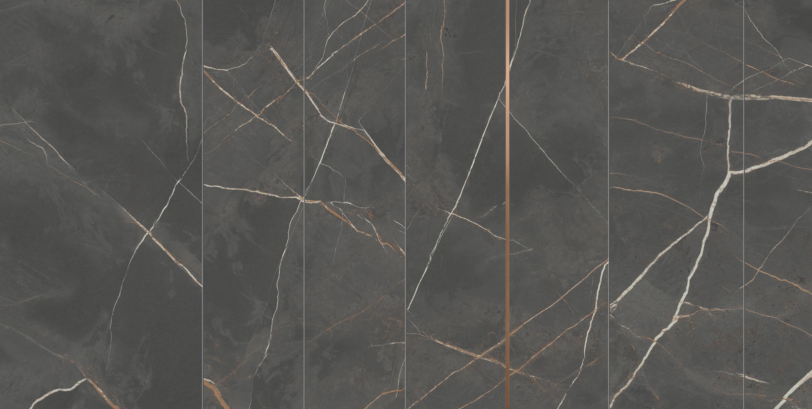 Marvel Next Sahara Dark Mosaico Grid, Black, 60x120