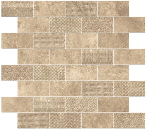 AtlasConcorde Aix Beige TumbledMinibrick 30,5x30,5 9AKE