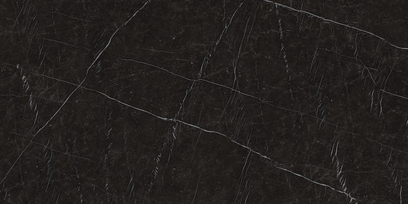 Nero Marquina Silk 162x324 cm- 12mm ST